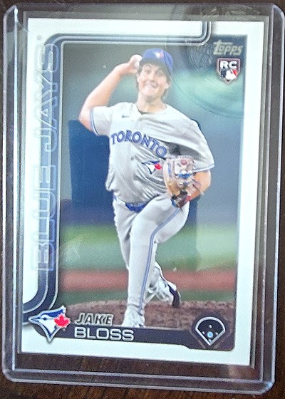 2025 Topps Series 1 #63 Jake Bloss — front
