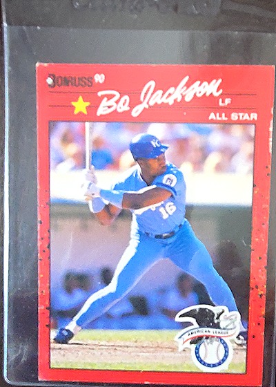 1990 Donruss #650 Bo Jackson All-Star — front