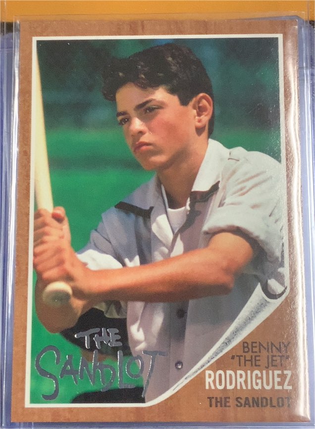 2018 Topps Archives The Sandlot #SL-BJR Benny "The Jet" Rodriguez — front