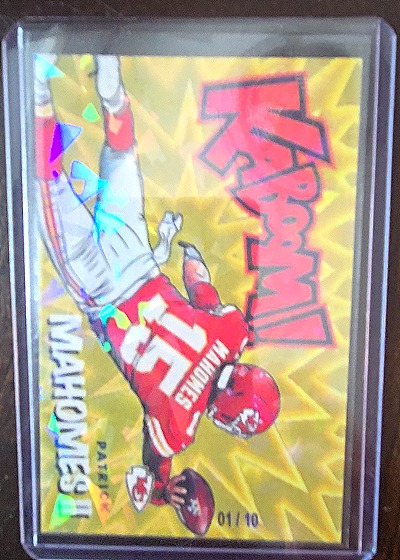 2021 Panini Absolute Kaboom! Horizontal #K29 Patrick Mahomes II — front