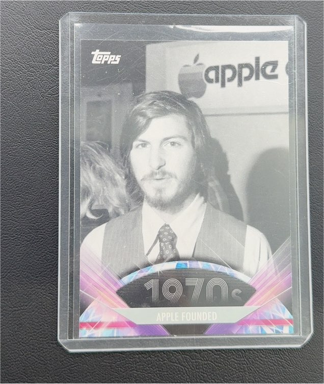 2011 Topps American Pie #122 Steve Jobs Apple Founded — front