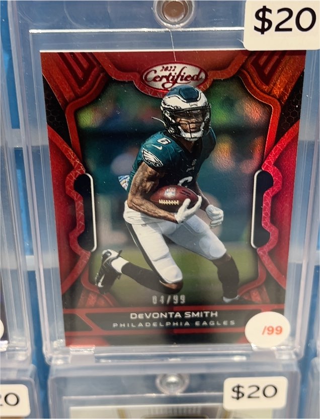 2022 Panini Certified Football #79 Devonta Smith — front
