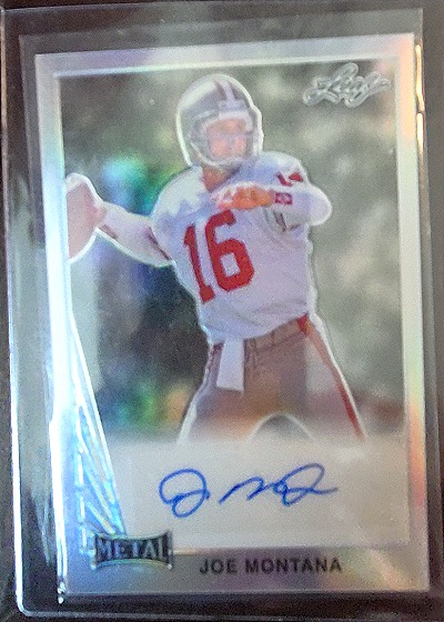 2024 Leaf Metal Joe Montana — front