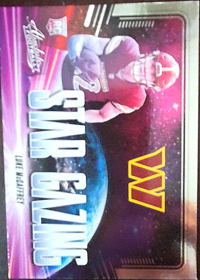 2024 Panini Absolute #SG-LMY Luke McCaffrey Star Gazing — front