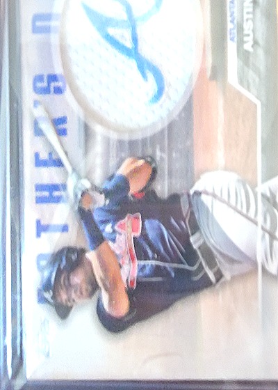 2023 Topps Series 2 Father's Day Commemorative Team Patches #FD-ARI Austin Riley — front