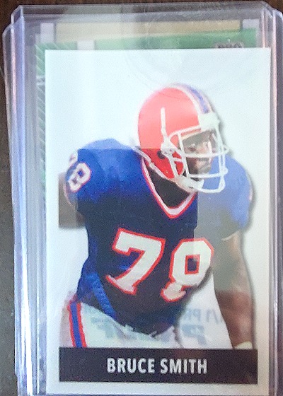 1990 Pro Set #78 Bruce Smith — front
