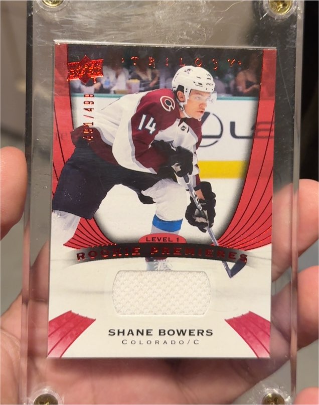 2020-21 Upper Deck Trilogy #69 Shane Bowers — front
