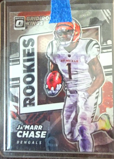 2021 Donruss Optic #RGK-7 Ja'Marr Chase Rookie Gridiron Kings — front