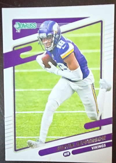 2021 Donruss #127 Justin Jefferson — front