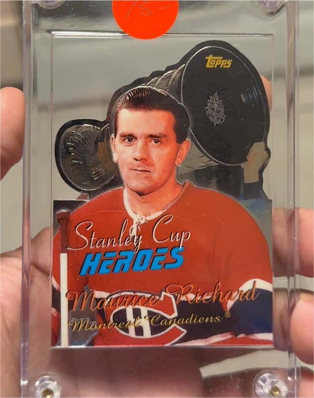 1999-00 Topps Stanley Cup Heroes #SC4 Maurice Richard — front