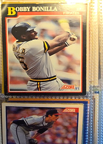 1991 Score #315 Bobby Bonilla — front