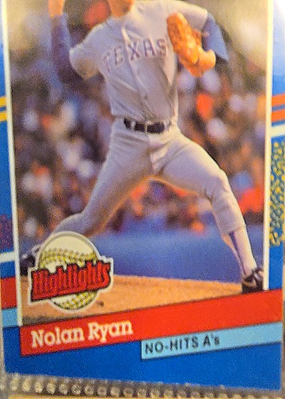 1991 Donruss #BC-3 Nolan Ryan — front