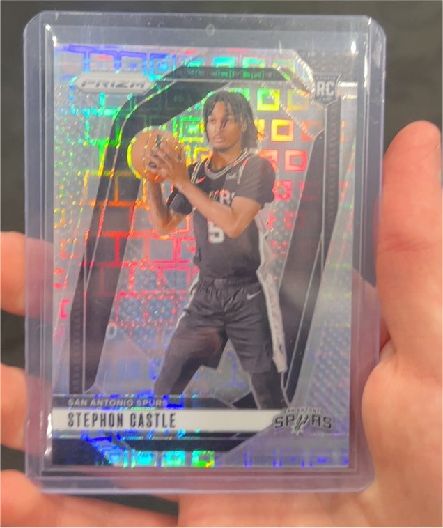 2024-25 Panini Prizm #234 Stephon Castle — front
