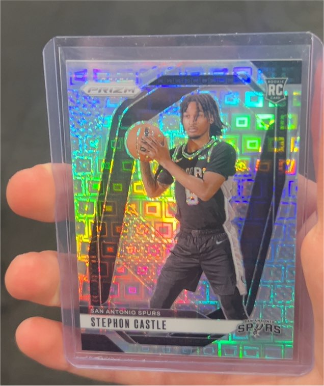 2024-25 Panini Prizm #234 Stephon Castle — front