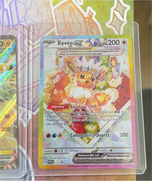 2025 Pokémon SVP #174 Eevee ex — front