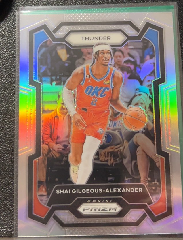 2023-24 Panini Prizm #85 Shai Gilgeous-Alexander — front