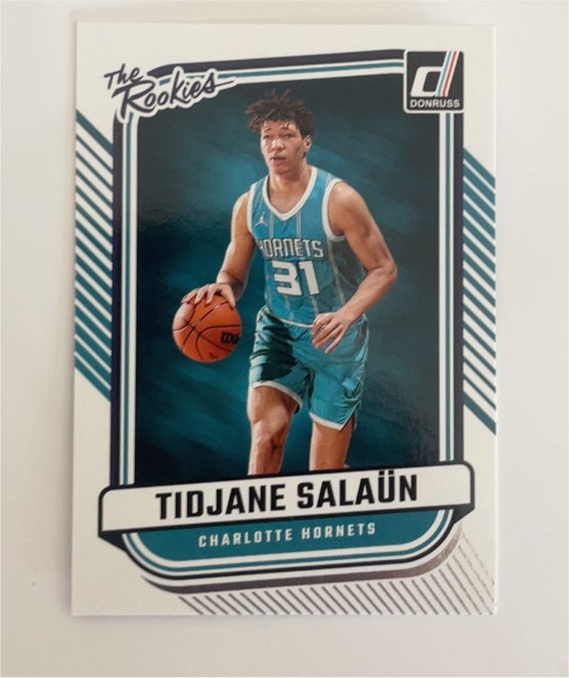 2024-25 Donruss The Rookies #2 Tidjane Salaun — front