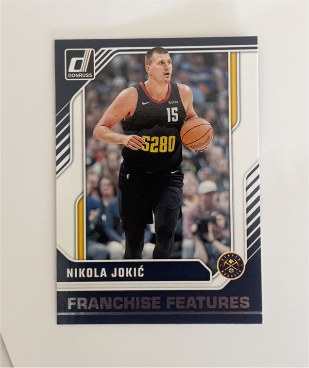2024-25 Panini Donruss #19 Nikola Jokic Franchise Features — front