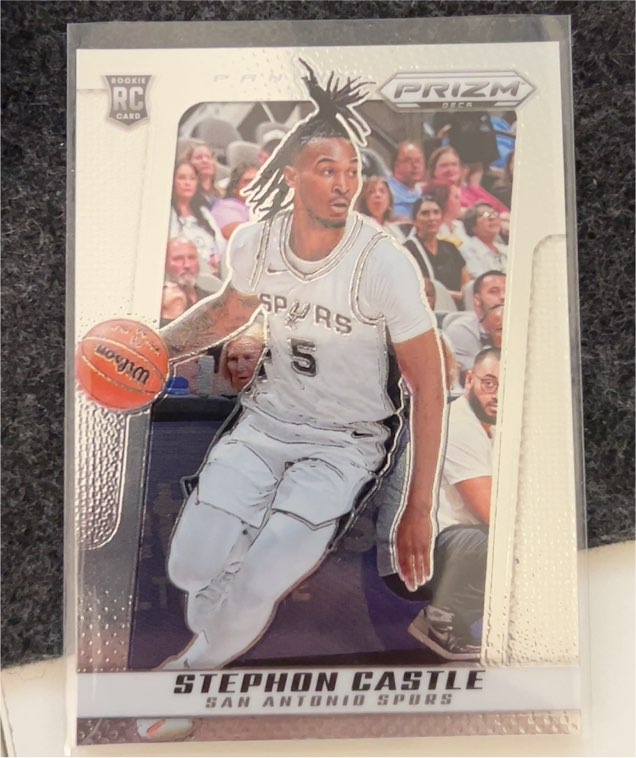 2024-25 Panini Prizm Deca #174 Stephon Castle — front