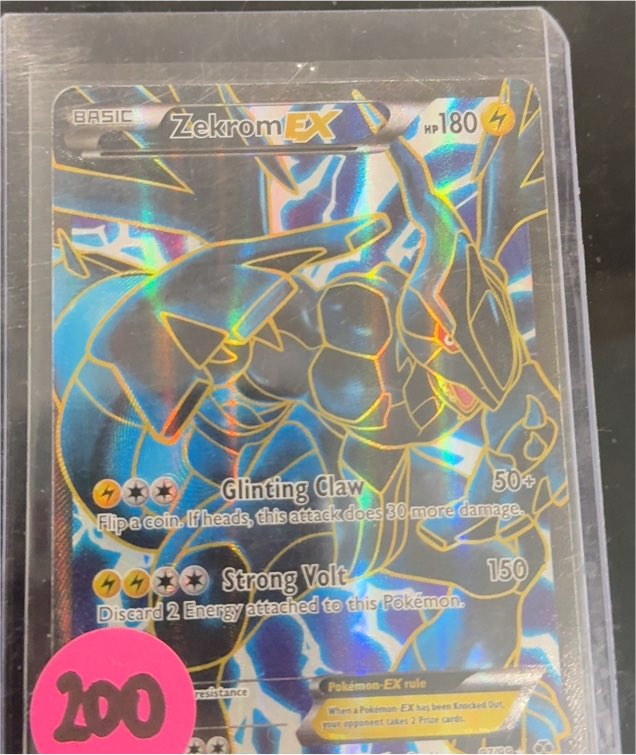 2012 Pokémon TCG Next Destinies #97 Zekrom EX — front