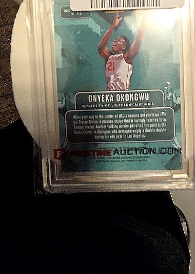 2020 Panini #21 Onyeka Okongwu — front
