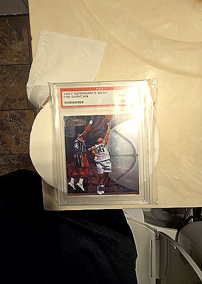 1997 Bowman's Best #106 Tim Duncan — front