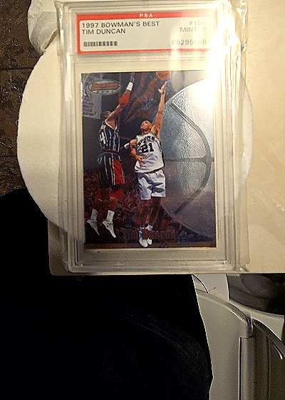 1997 Bowman's Best #106 Tim Duncan — front