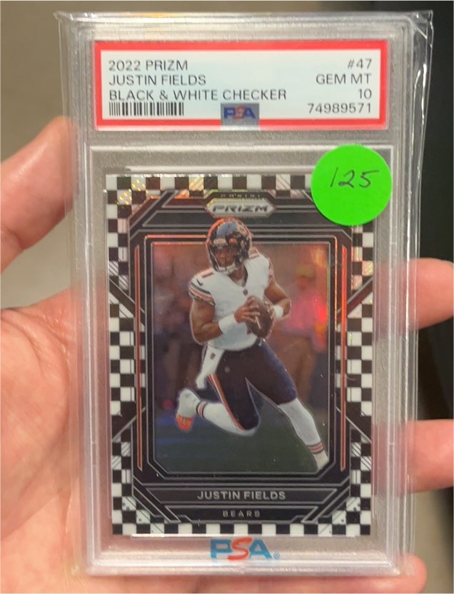2022 Panini Prizm #47 Justin Fields — front