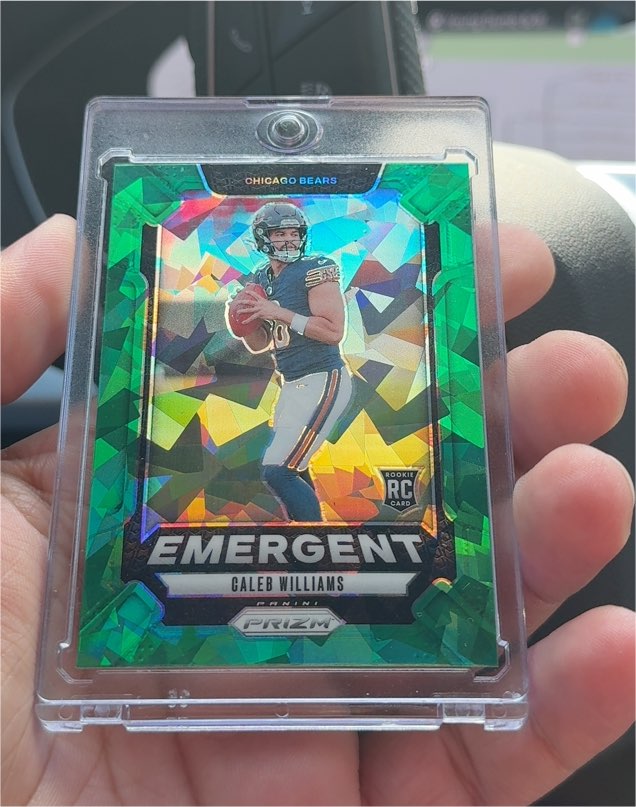 2024 Panini Prizm Emergent #1 Caleb Williams — front