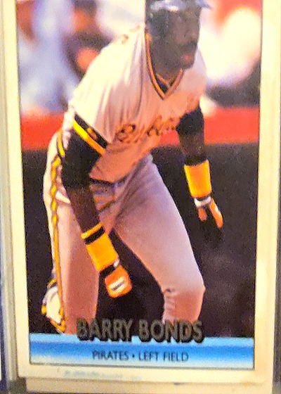 1992 Donruss #243 Barry Bonds — front