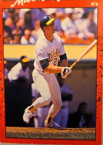 1990 Donruss #185 Mark McGwire — front