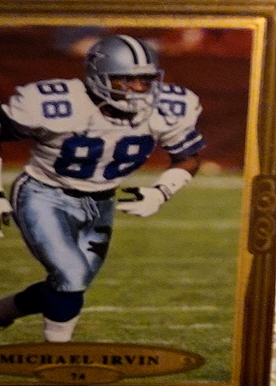 1991 Topps #36 Michael Irvin — front
