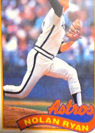 1989 Topps #530 Nolan Ryan — front