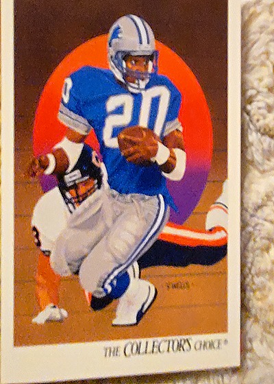 1991 Upper Deck Collector's Choice #89 Barry Sanders — front