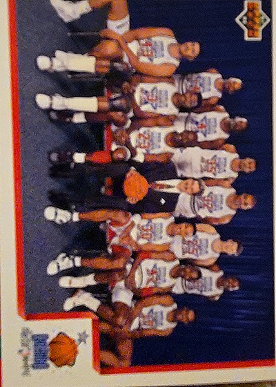 1991-92 Upper Deck #449 1992 NBA East All-Star Checklist — front