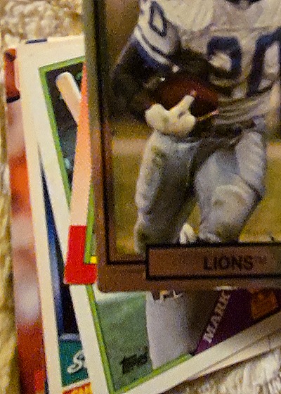 1990 Action Packed #78 Barry Sanders — front