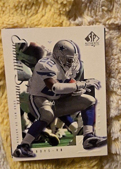 1999 SP Authentic #22 Emmitt Smith — front