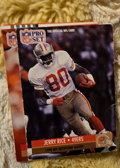 1991 Pro Set #11 Jerry Rice — front