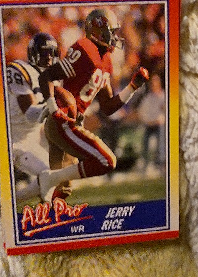 1990 Score #590 Jerry Rice — front