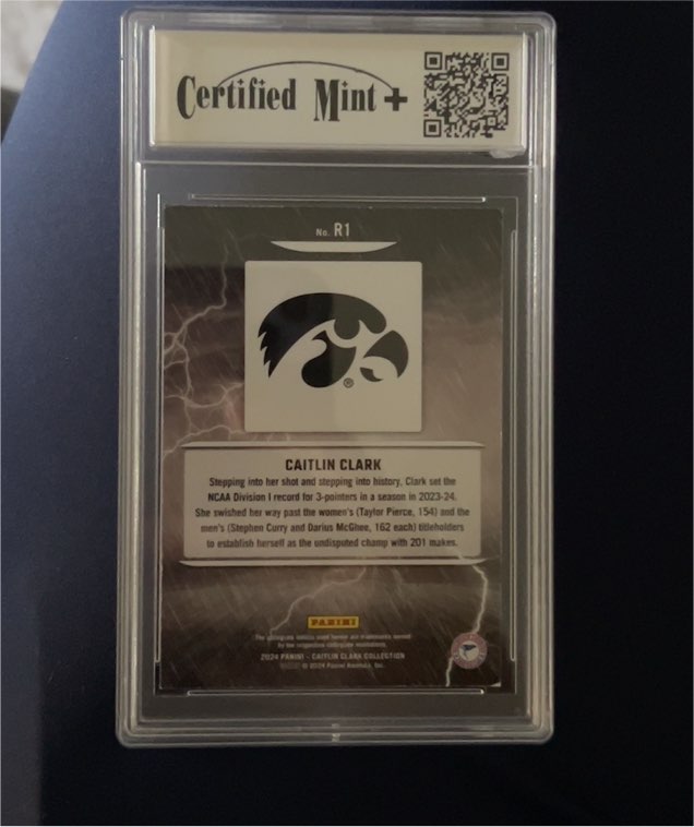 2024 Panini Donruss R1 Caitlin Clark — front