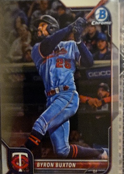 2022 Bowman Chrome #94 Byron Buxton — front