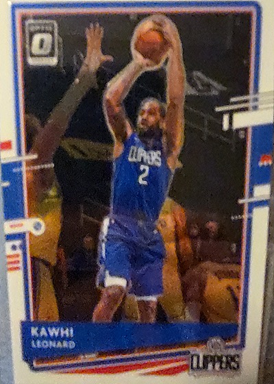 2020-21 Donruss Optic #125 Kawhi Leonard — front