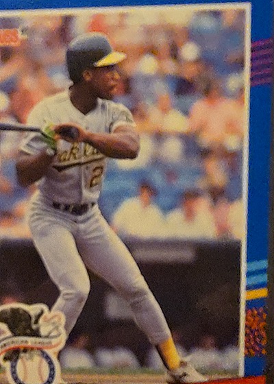 1991 Donruss #53 Rickey Henderson — front