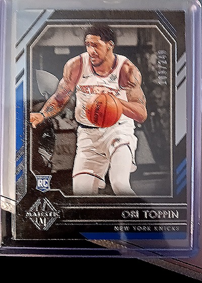 2020-21 Panini Chronicles Majestic #342 Obi Toppin — front
