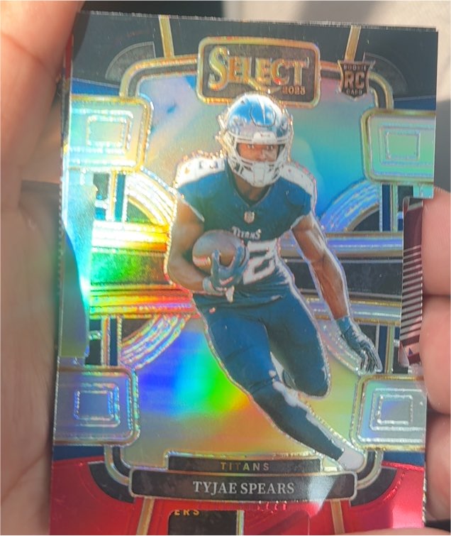 2023 Panini Select #97 Tyjae Spears — front
