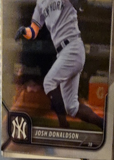 2022 Bowman Chrome #59 Josh Donaldson — front