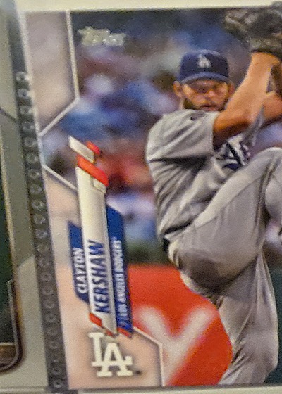 2020 Topps #118 Clayton Kershaw — front