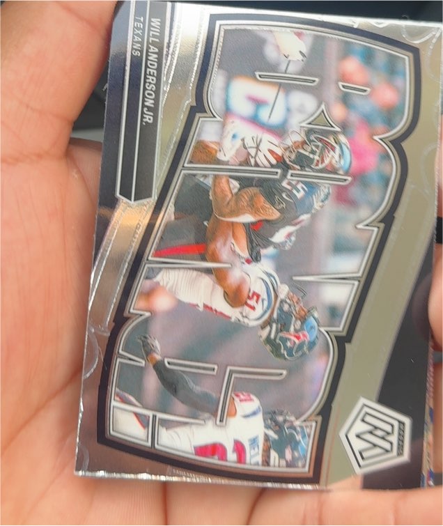 2024 Panini Mosaic Bang! #14 Will Anderson Jr. — front