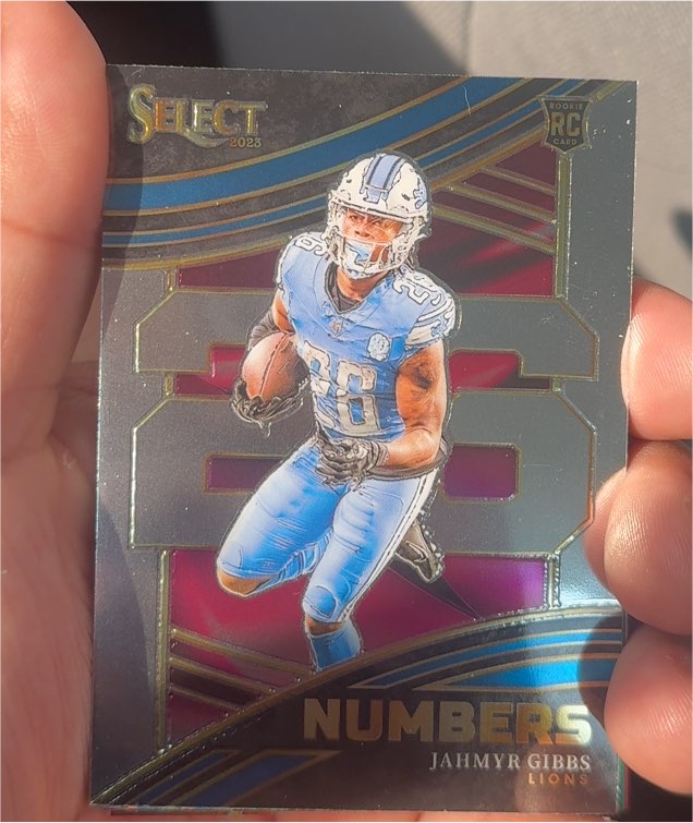 2023 Panini Select #NMB-JGI Jahmyr Gibbs — front