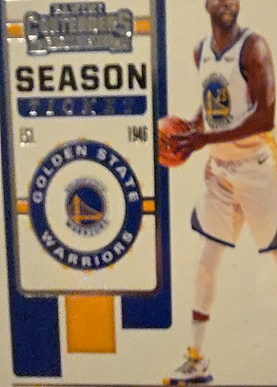2019-20 Panini Contenders #92 Stephen Curry — front